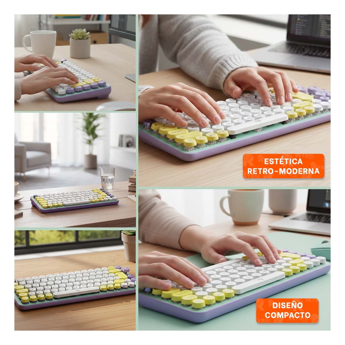 DISPOSITIVO ERGONOMICO PARA ESCRITURA PROLONGADA INALAMBRICO VERDE AGUA Y+LIGAS REGALO - 5