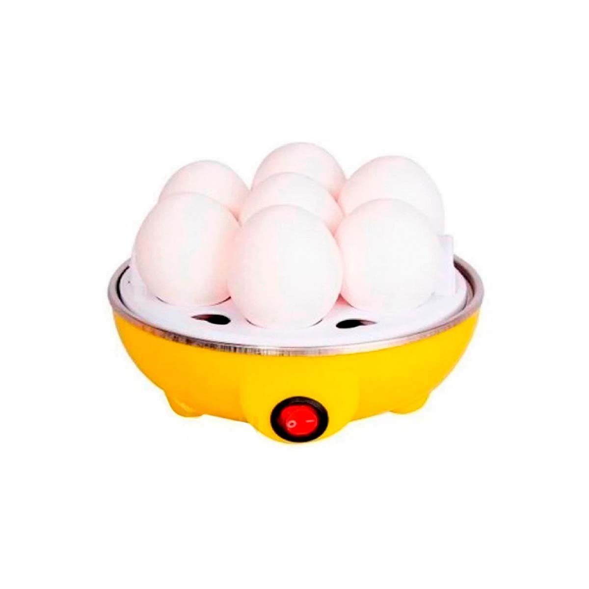 PACK4 COCEDOR COMPACTO GALLINA DE HUEVOS AMARILLO ELECTRICO Y+PAPEL REGALO - 3