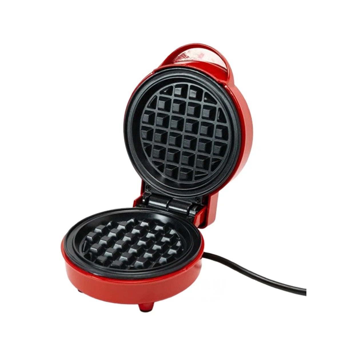 PACK4 REPOSTERA MINI ANTIADHERENTE CIRCULAR ROJO NEGRO EN HOGAR Y+PAPEL REGALO - 3
