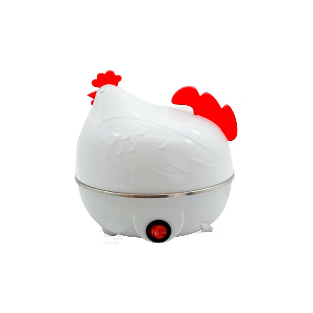 PACK12 HERVIDORA GALLINA BLANCA PARA COCER HUEVOS EN HOGAR Y+REGALO STICKER - 2