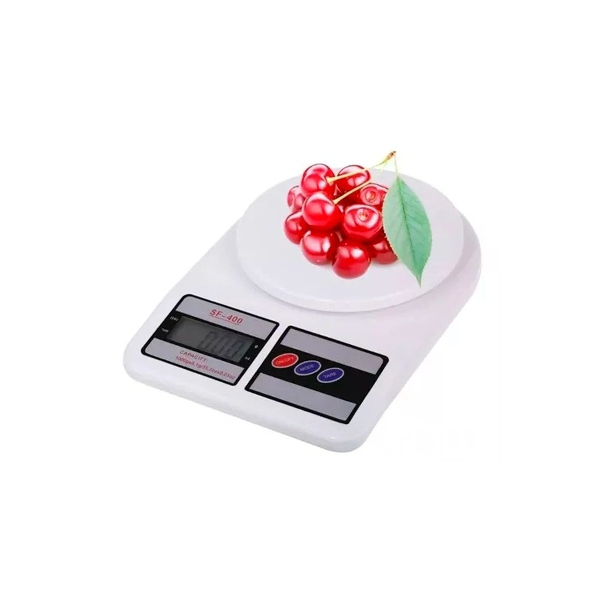 PACK12 BALANZA GRAMERA PARA YOGUIS Y ALIMENTOS CON FUNCION AUTOMATICA BLANCO Y+REGALO STICKER - 2