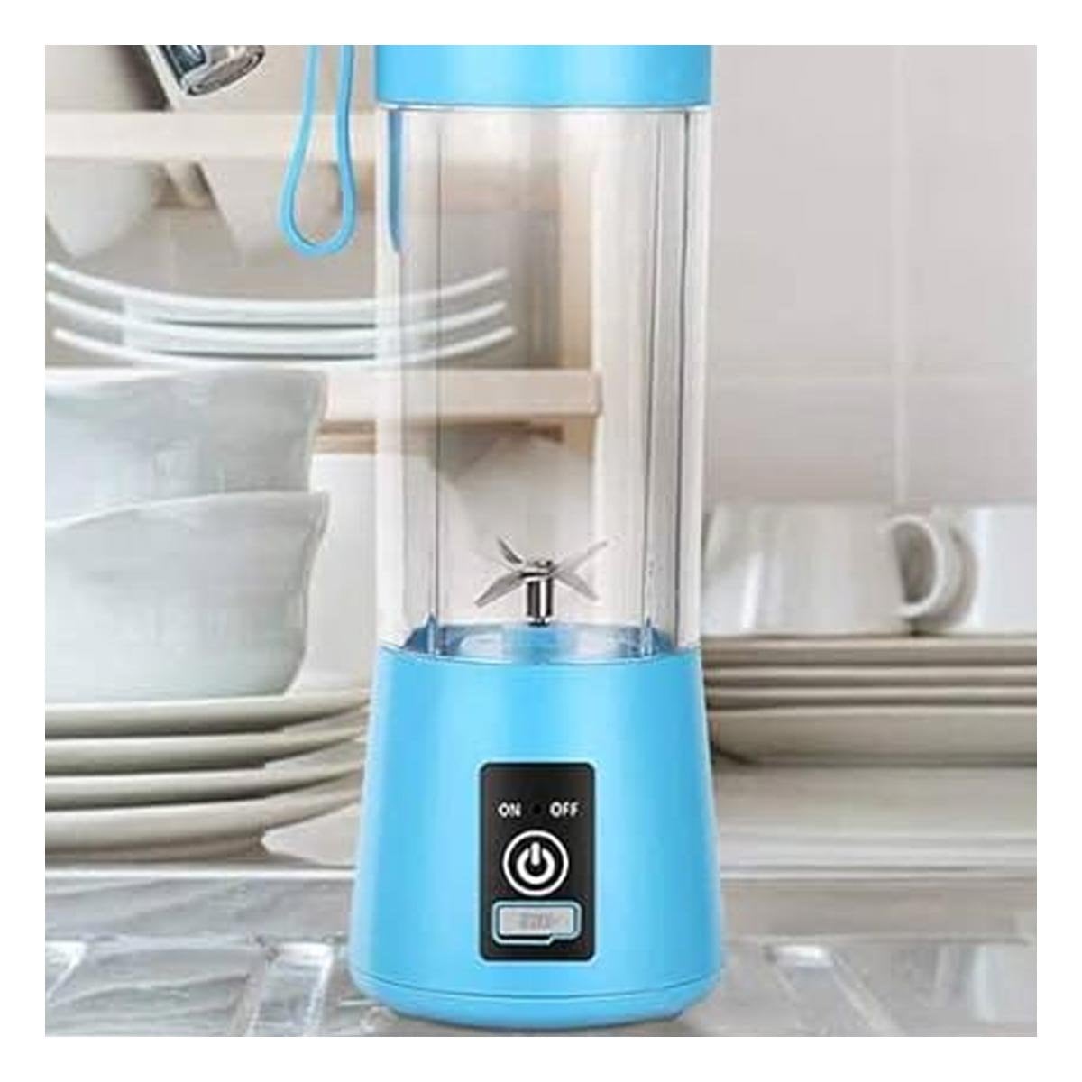 PACK6 PROCESADORA MODERNA PORTATIL CELESTE PARA SMOOTHIES - 2