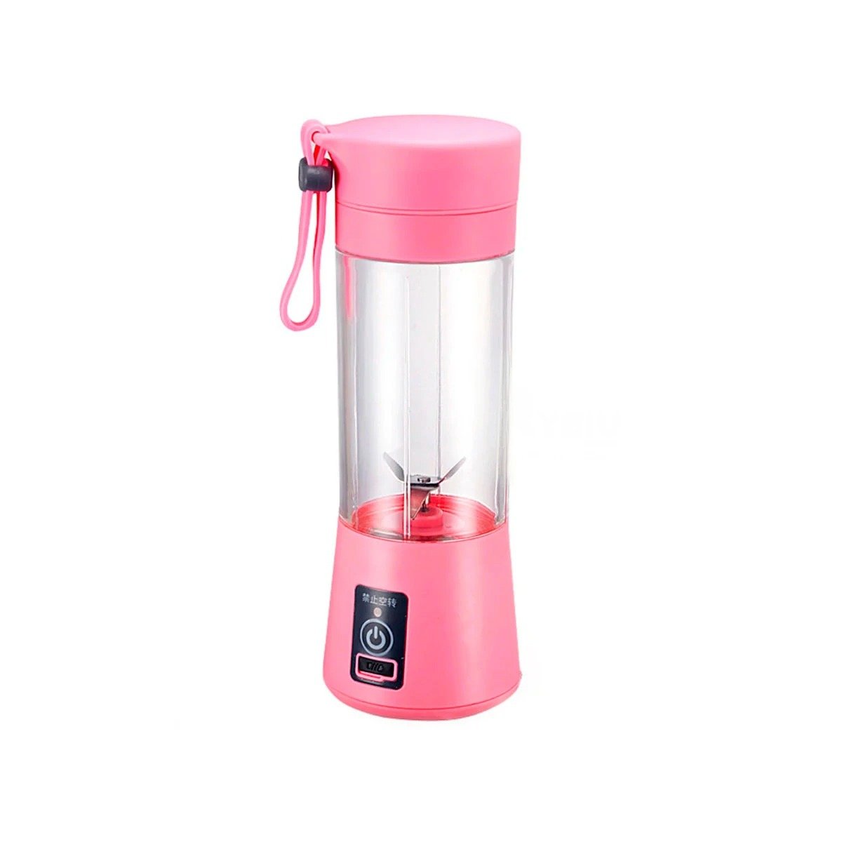LICUADORA ELECTRICA PORTATIL ROSADO CON CARGA USB PARA CASA Y+PAPEL REGALO - 1