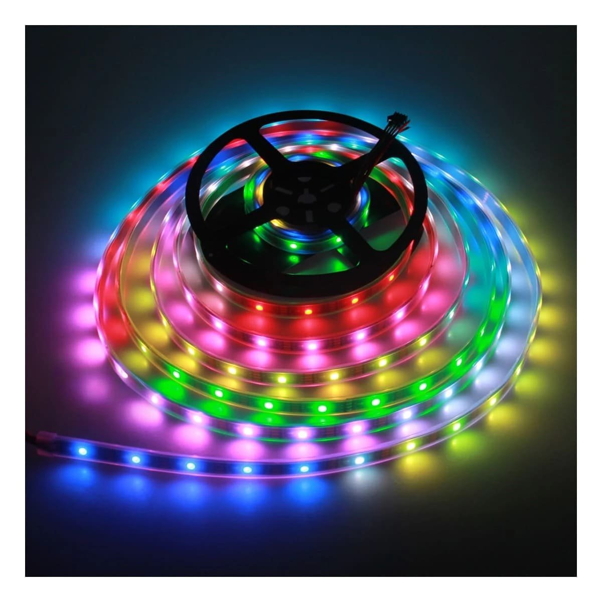 PACK6 BANDAS 5MT LED CON CONTROL PARA ILUMINACION COCINA COMEDOR Y+REGALO STICKER - 3