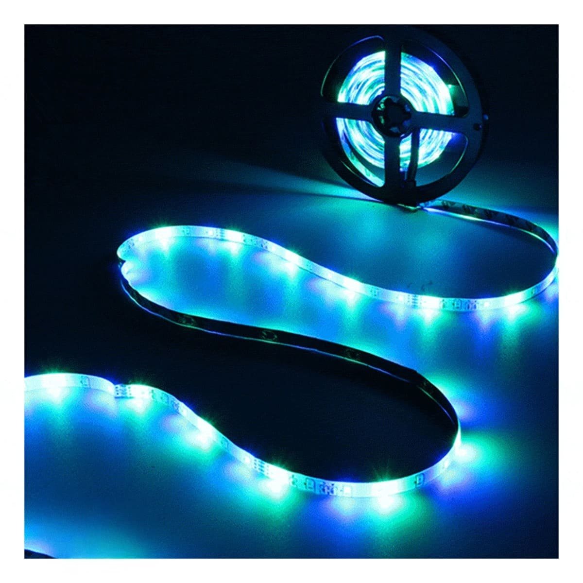 PACK2 CUERDAS 5MT LED CON CONTROL PARA DECORACION SALA DORMITORIO CASA Y+REGALO STICKER - 5