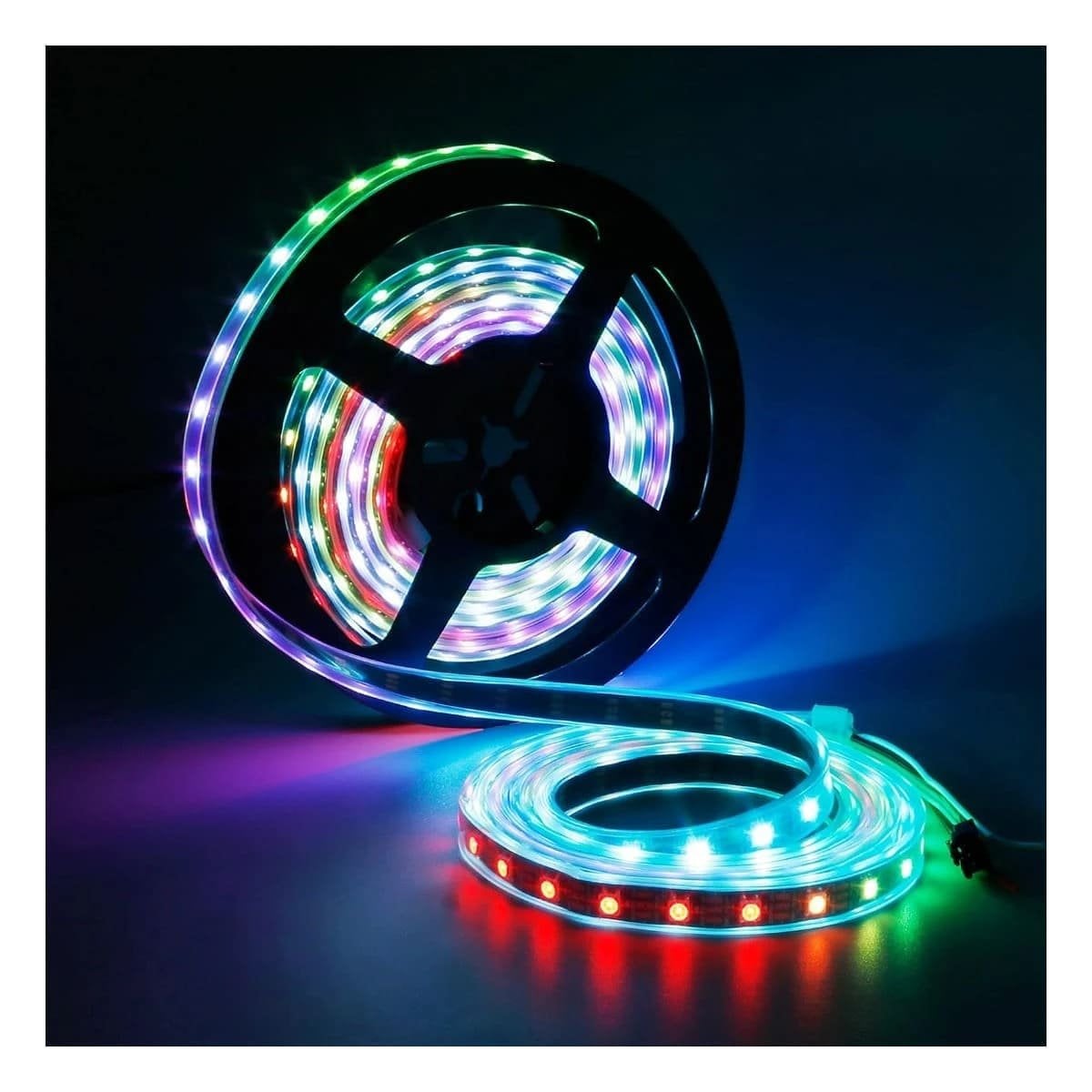 PACK2 TIRAS 5MT LED CON CONTROL PARA DECORACION HOGAR AMBIENTE CALIDO - 5