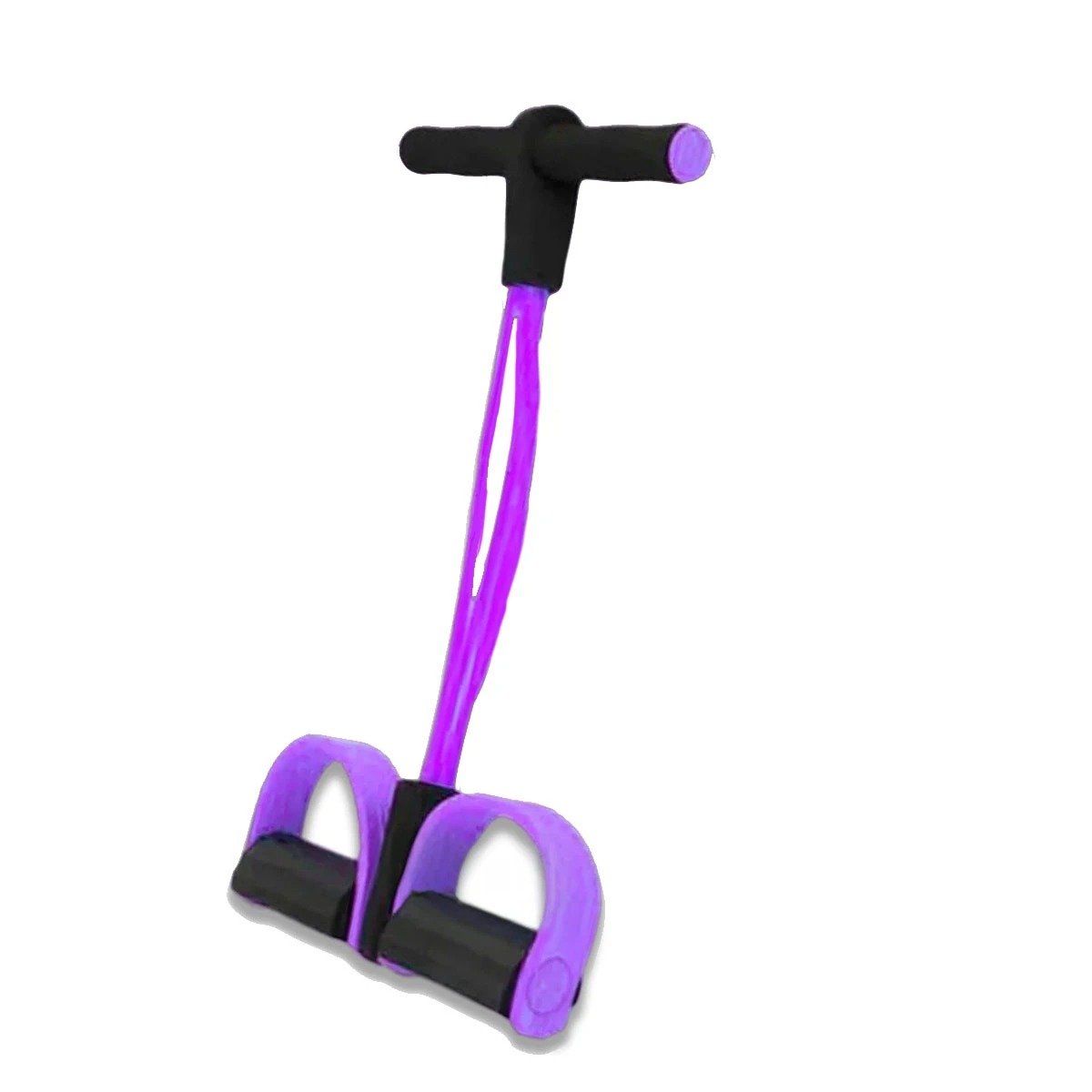 PACK6 LIGA ELASTICO CON PEDAL MORADO Y NEGRO RESISTENTE Y+REGALO STICKER - 2