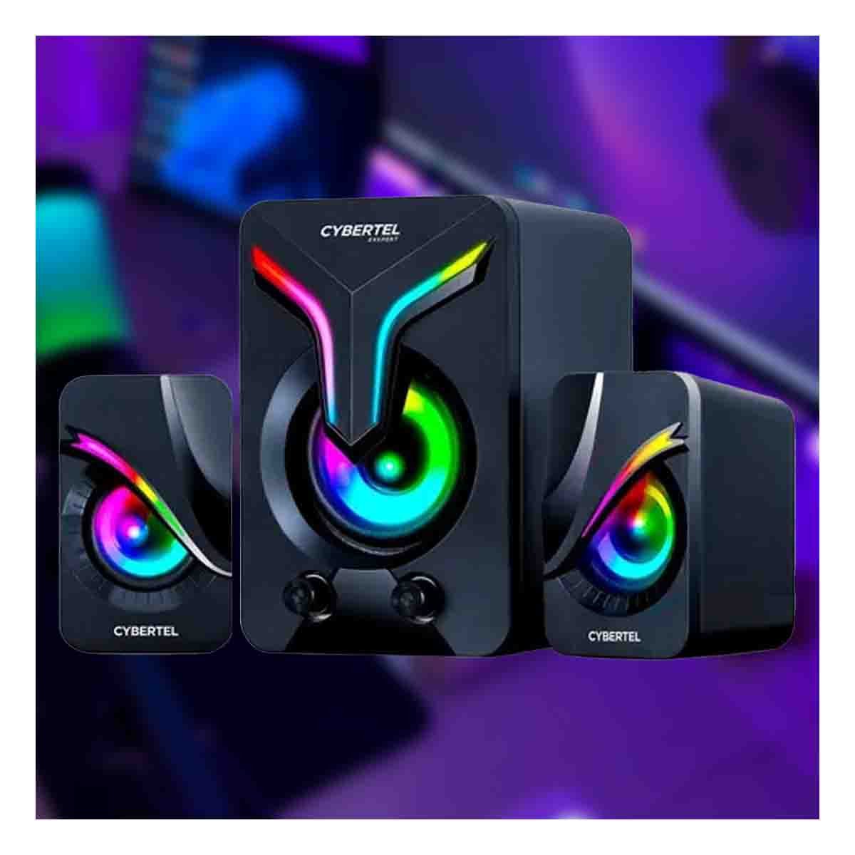 BOCINA POTENTE NEGRO DE PLASTICO PARA MUSICA EN EL HOGAR MODERNO Y+REGALO STICKER - 5