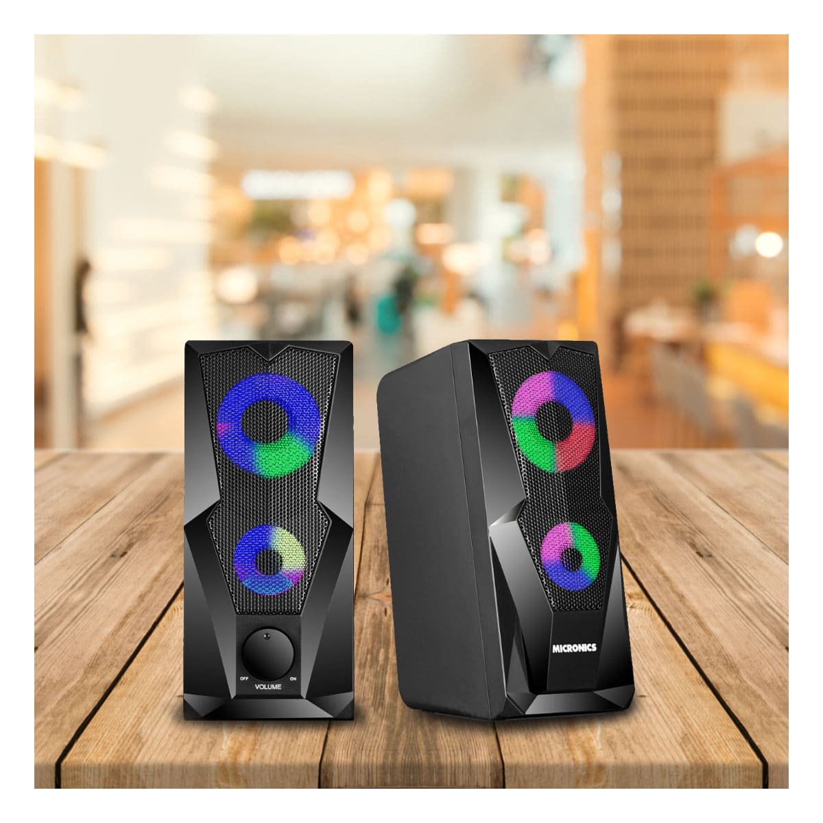 PACK6 EQUIPO CON SONIDO ENVOLVENTE NEGRO PARA DISFRUTAR DE PELICULAS Y+REGALO STICKER - 5