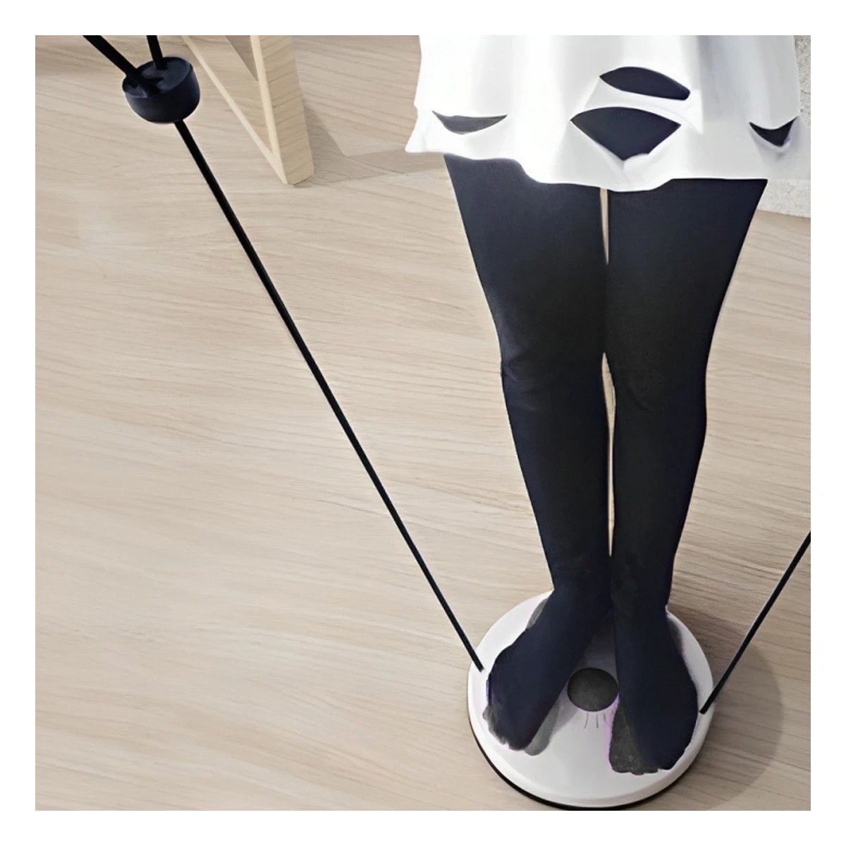 PACK4 PLATAFORMA PARA CASA DE ABDOMEN CON LIGAS FIT PLOMO Y+PAPEL REGALO - 2