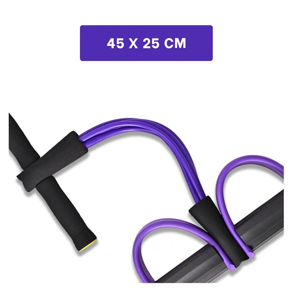 PACK6 TIRA PARA CASA CON PEDAL MORADO Y NEGRO Y+PAPEL REGALO - 4