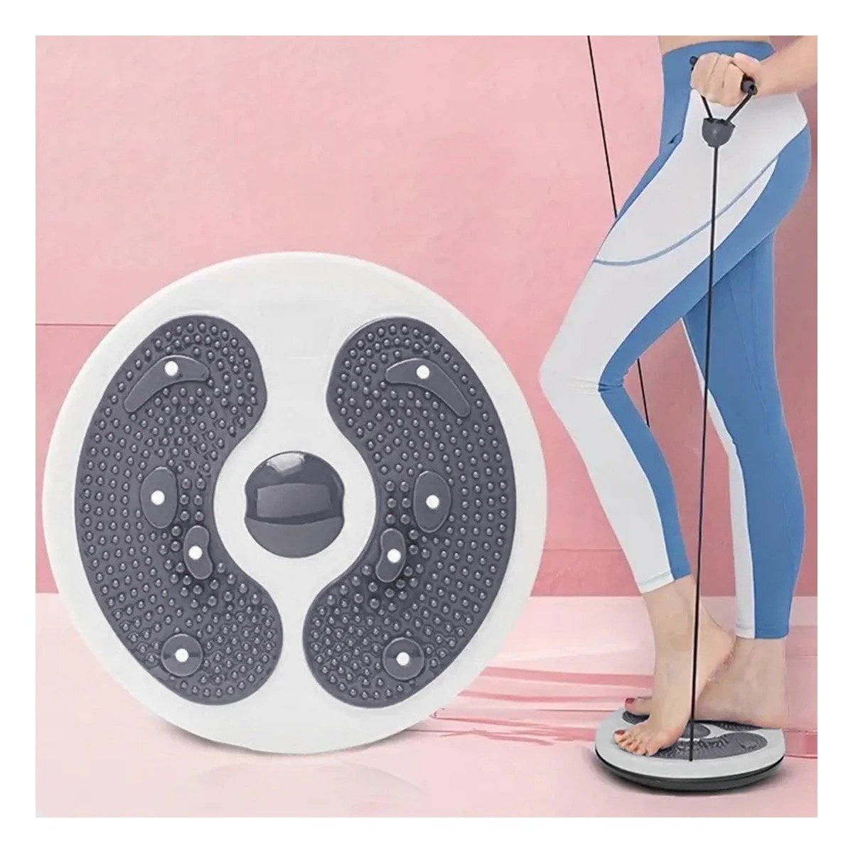 PACK6 TABLA PARA CASA DE ABDOMEN CON LIGAS FIT PLOMO - 2