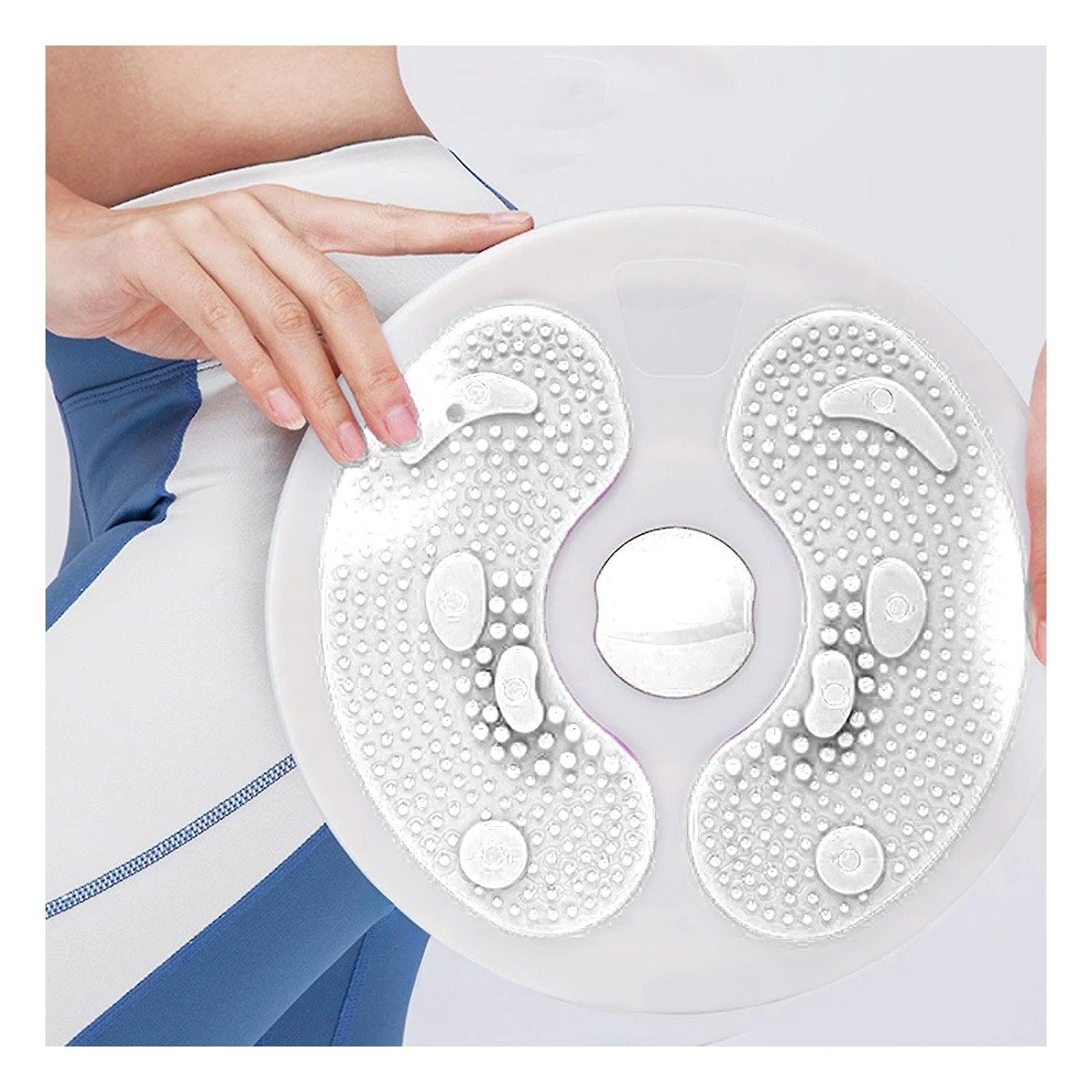 PACK6 TWISTER PARA CASA DE ABDOMEN CON LIGAS FIT BLANCO Y+PAPEL REGALO - 2