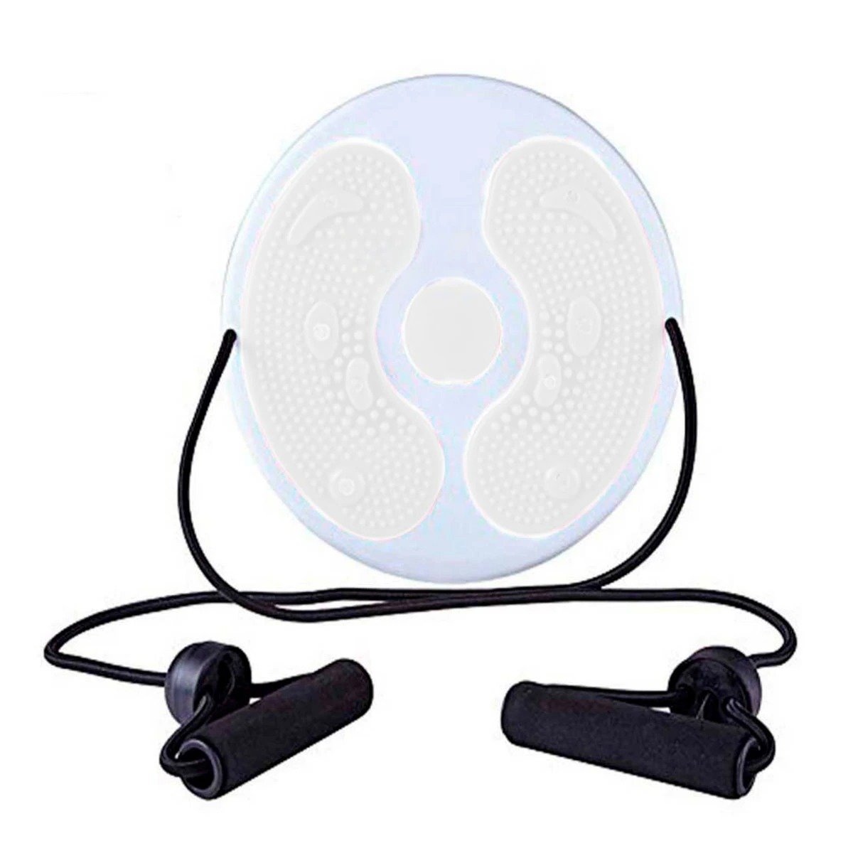 PACK4 PLATAFORMA PARA CASA DE ABDOMEN CON LIGAS FIT BLANCO Y+PAPEL REGALO - 3
