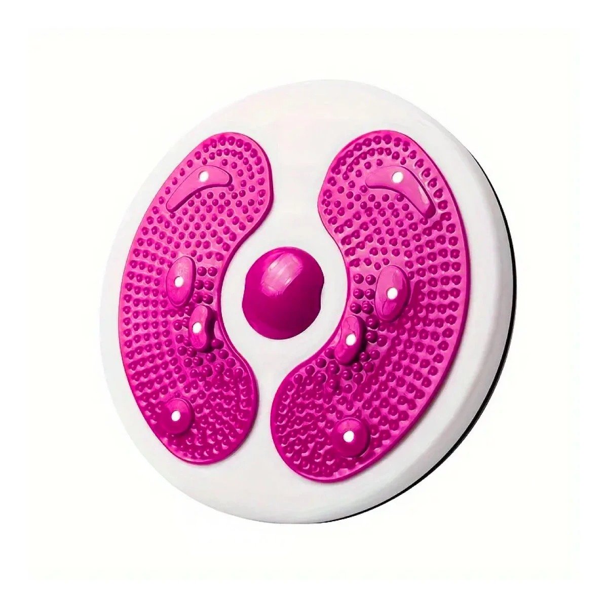 PACK6 DISCO FUNCIONAL DE ABDOMEN CON LIGAS FIT ROSADO Y+REGALO STICKER - 2