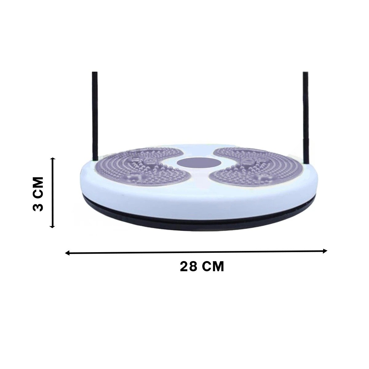 PACK4 BASE PARA CASA DE ABDOMEN CON LIGAS FIT PLOMO Y+REGALO STICKER - 4