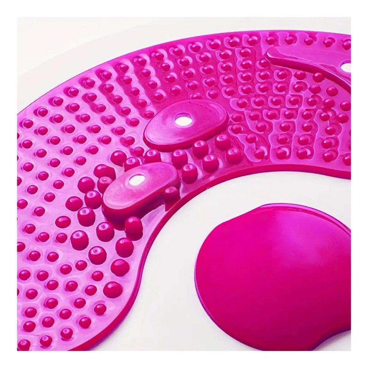 PACK4 BASE PARA CASA DE ABDOMEN CON LIGAS FIT ROSADO Y+REGALO STICKER - 5