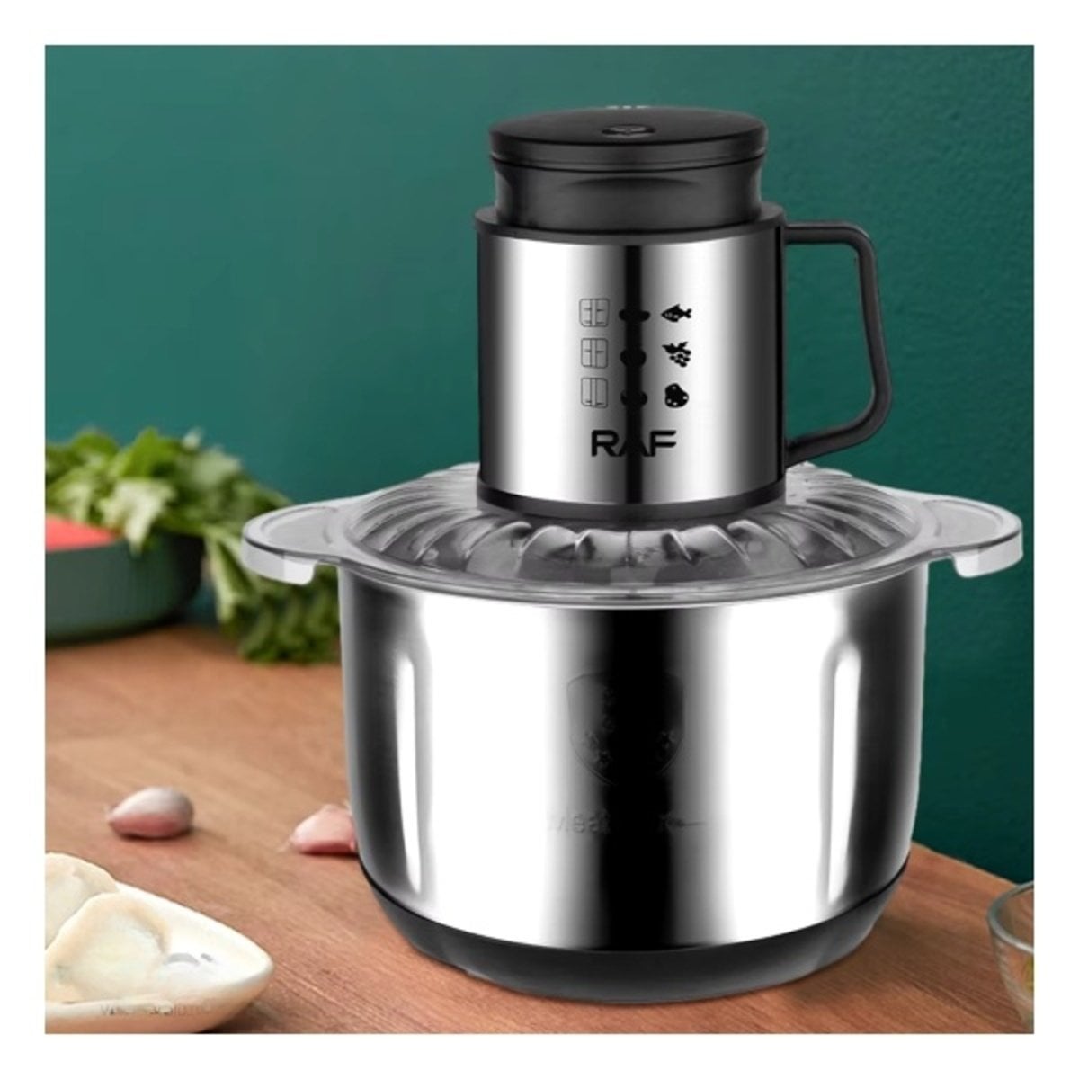 PACK2 SISTEMA DE PROCESADO RAF PICATODO POTENTE PARA COCINA - 3