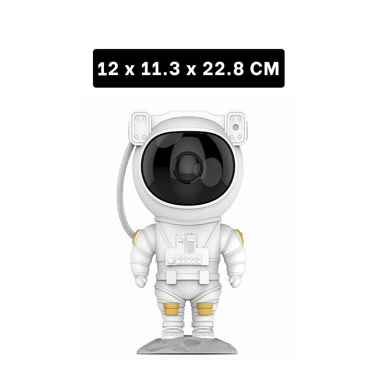 FOCO DE ESTRELLAS BLANCO PARA NOCHE DE NIÑOS ASTRONAUTA PROYECTOR DE ABS - 1