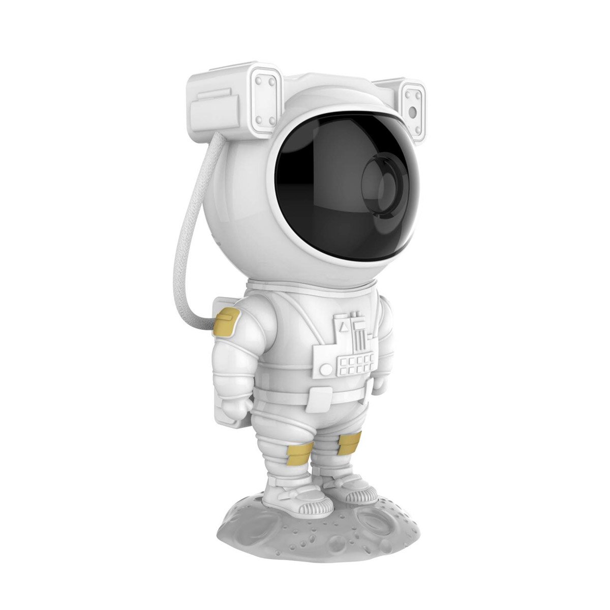 PACK2 SISTEMA GALACTICO DE ASTRONAUTA BLANCO PARA CUARTO DE NIÑOS PROYECTOR Y+REGALO STICKER - 2