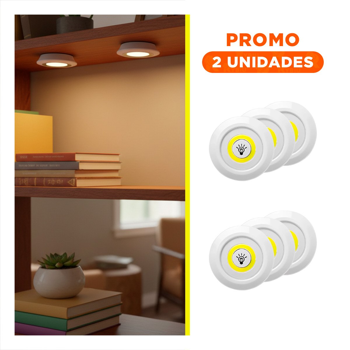 PACK2 PACK DE LUCES LED DE 3 BLANCO CON CONTROL INALAMBRICO PARA DECORACION Y+PAPEL REGALO - 1
