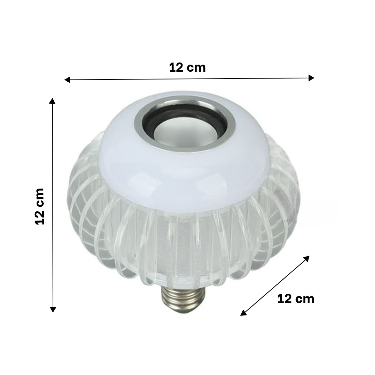 PACK6 FOCO LED BOCINA BLUETOOTH SMART MUSICAL CON RGB Y EFECTOS PARA JARDIN - 4