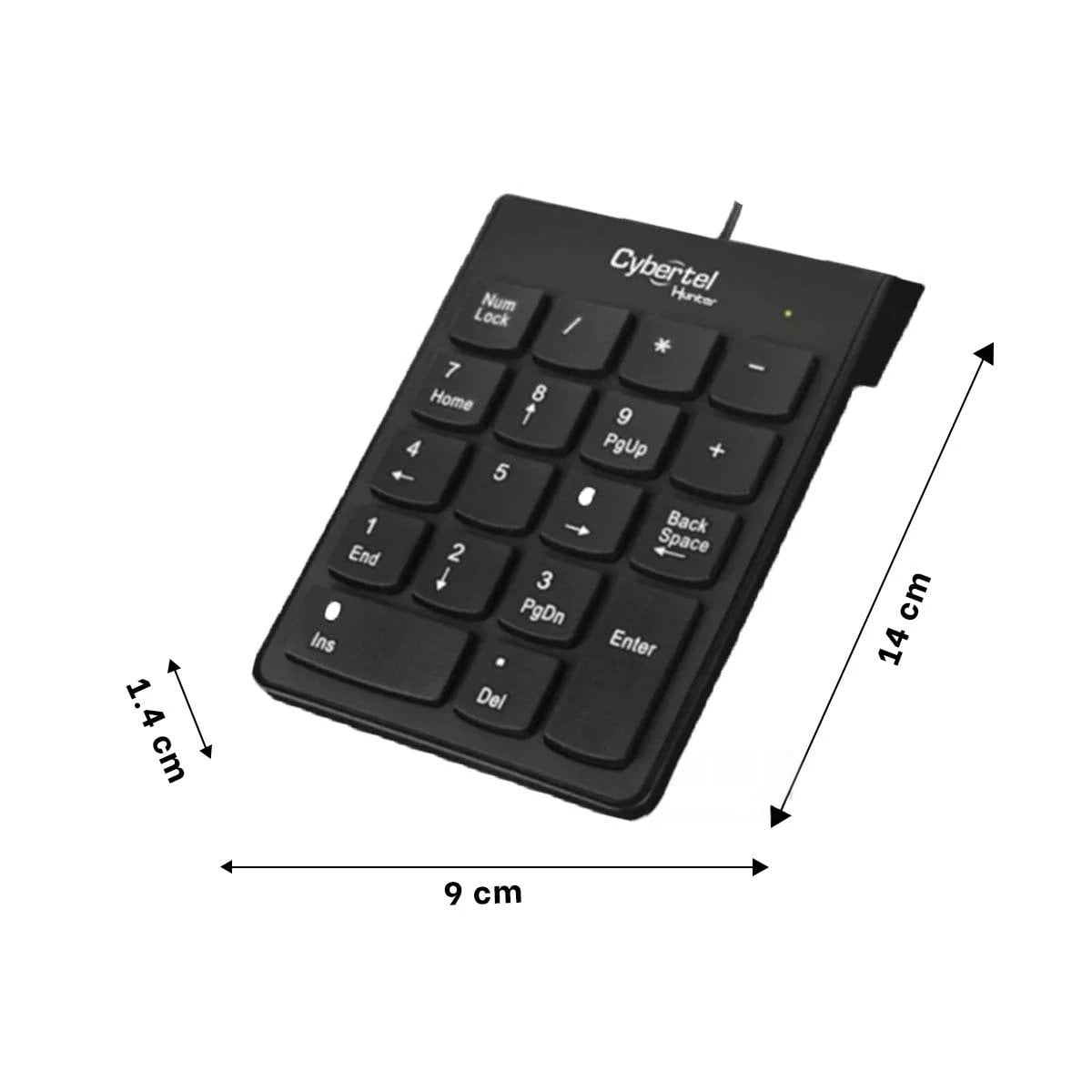 PACK4 ACCESORIO NEGRO NUMERICO HUNTER PEQUEÑO PARA AHORRAR ESPACIO EN LA MESA Y+PAPEL REGALO - 3