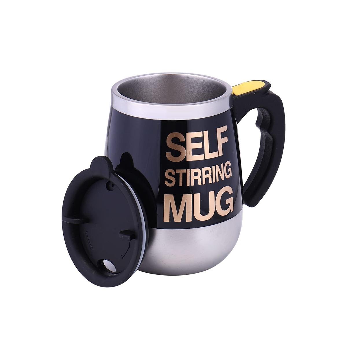 PACK4 VASO AUTOMATICA MEZCLADORA 400ML NEGRO LIGERO Y PRACTICO PARA BEBIDAS Y+PAPEL REGALO - 3