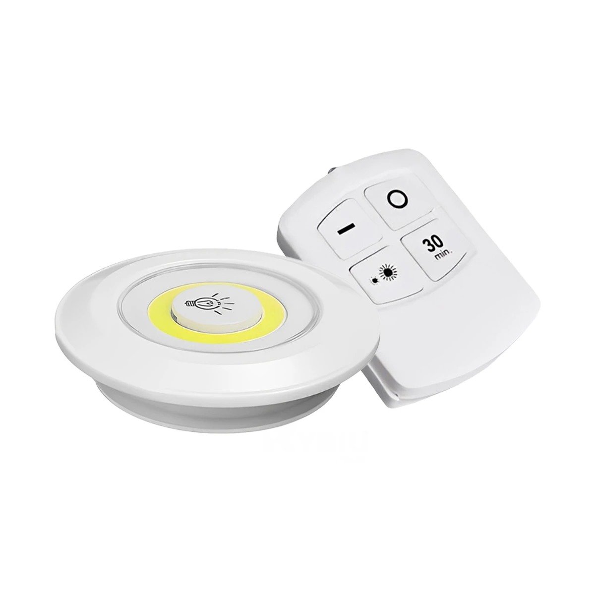 PACK12 PACK DE LUCES LED DE 3 CON CONTROL INALAMBRICO COLOR BLANCO PARA FIESTA Y CASA - 5