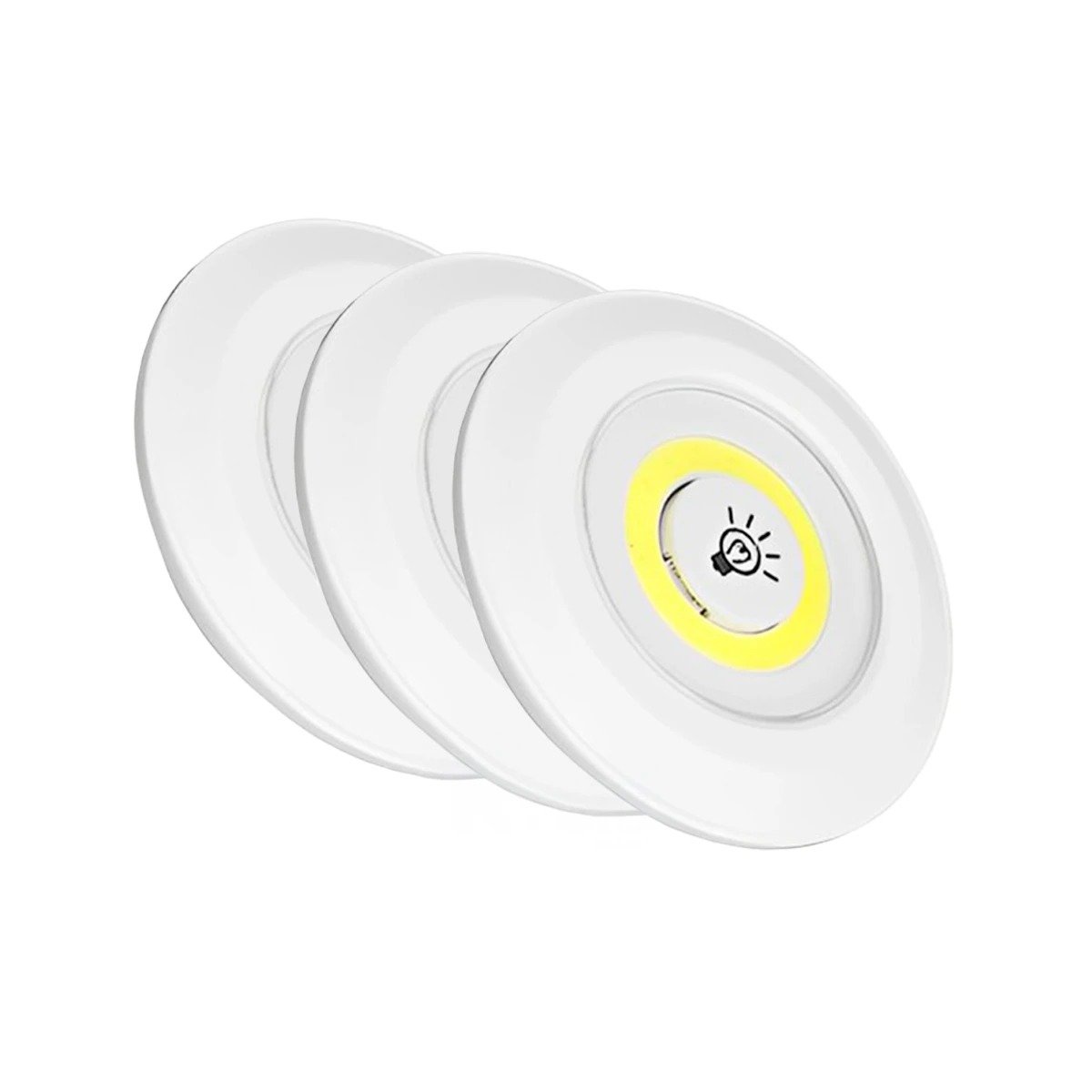 PACK4 KIT DE LUCES LED DE 3 CON CONTROL INALAMBRICO BLANCO PARA CASA Y FIESTA Y+PAPEL REGALO - 3