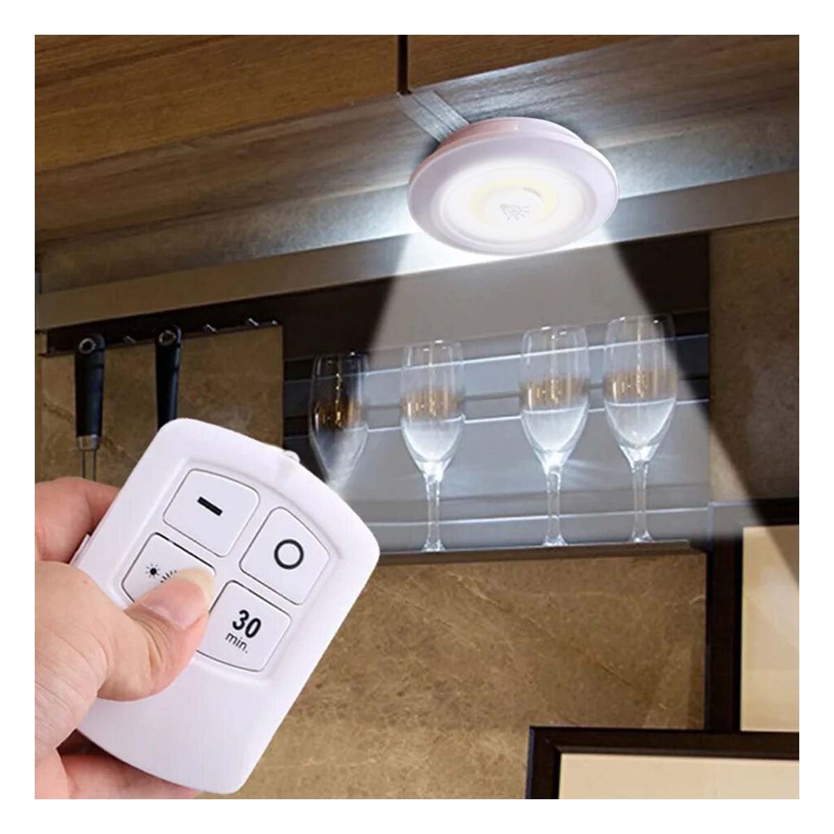 JUEGO DE LUCES LED DE 3 COLOR BLANCO CON CONTROL INALAMBRICO PARA HOGAR Y+LIGAS REGALO - 2
