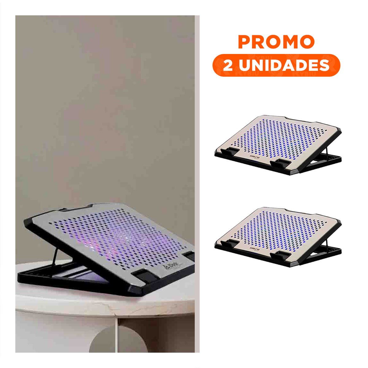 PACK2 ALMOHADILLA BOREAL NEGRA PARA NOTEBOOK CON ESTILO MODERNO Y PRACTICO - 1