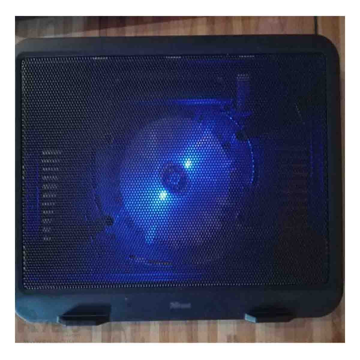 PACK6 SOPORTE PARA LAPTOP COOLER CRUISER NEGRO CON ILUMINACION AZUL PARA EL JUEGO - 3