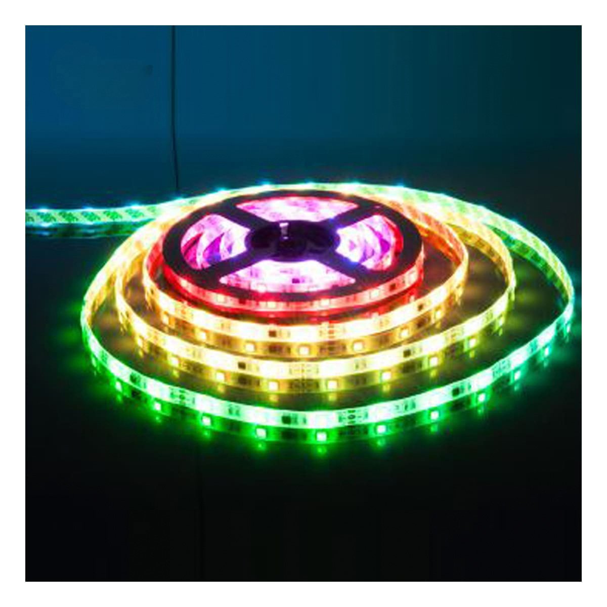 PACK4 BANDAS PARA CELULAR 5M LED BLUETOOTH Y DECORACION HOGARENO Y ELEGANTE Y+REGALO STICKER - 5