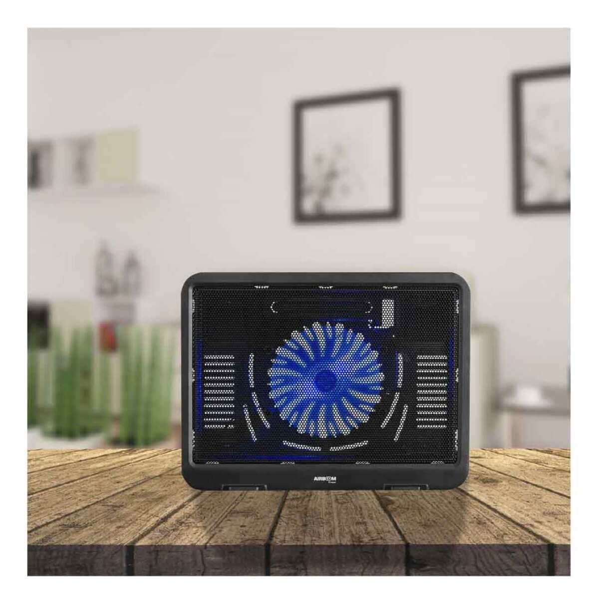 PACK6 ALMOHADILLA DE LAPTOP COOLER CRUISER NEGRO MANTIENE EL EQUIPO PROTEGIDO Y+REGALO STICKER - 5