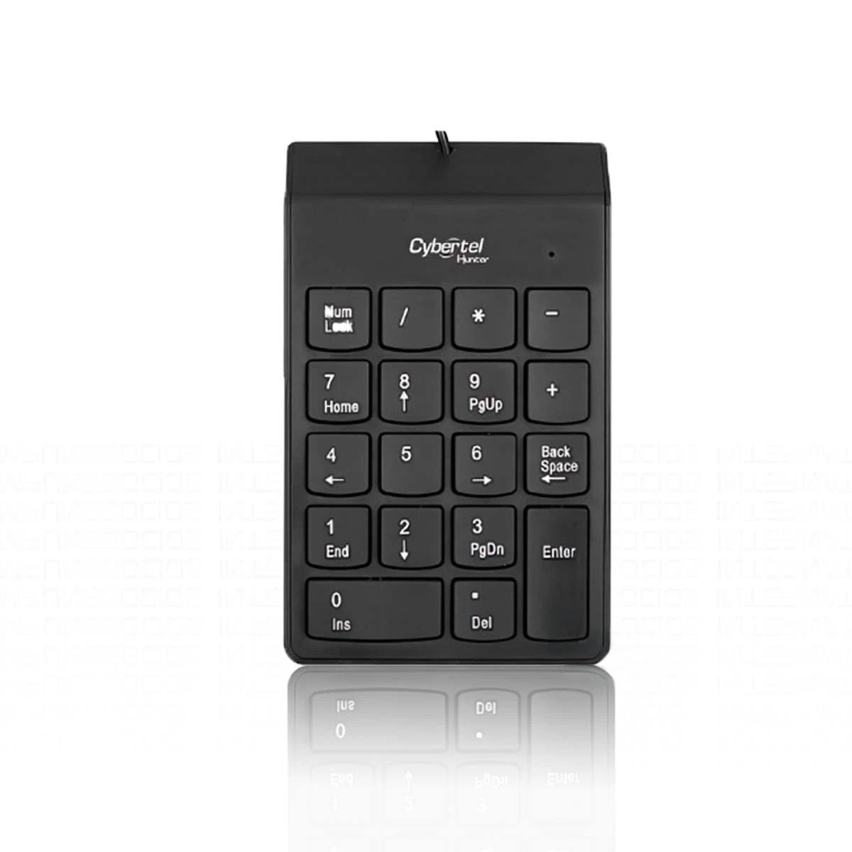 PACK2 CALCULADORA NUMERICA NEGRO HUNTER CON ACABADO PREMIUM PARA ESCRITORIO Y+REGALO STICKER - 2
