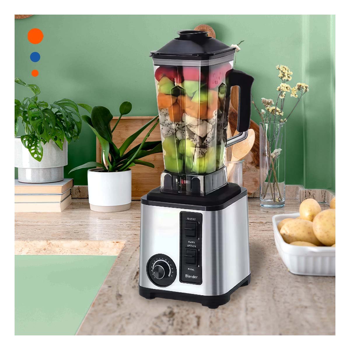 MAQUINA TURCA DE PLASTICO Y ACERO INOXIDABLE 500ML VERDE PARA COMPARTIR Y+LIGAS REGALO - 1