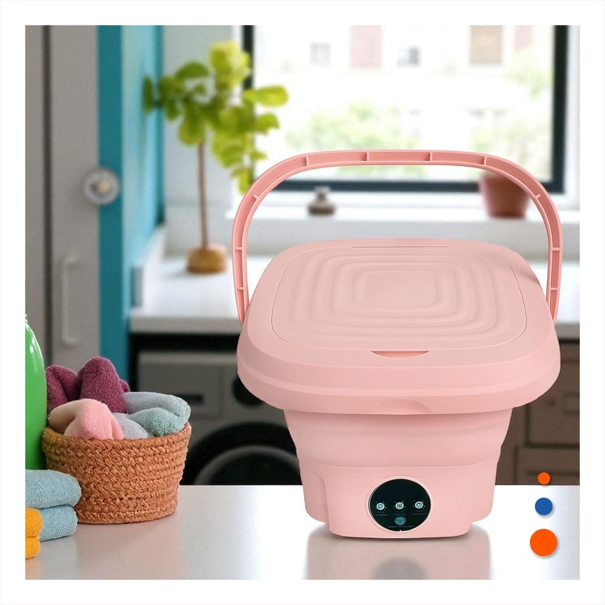 EQUIPO VERDE 500ML DE PLASTICO Y ACERO INOXIDABLE TURCO PARA SU COCINA Y+PAPEL REGALO - 5