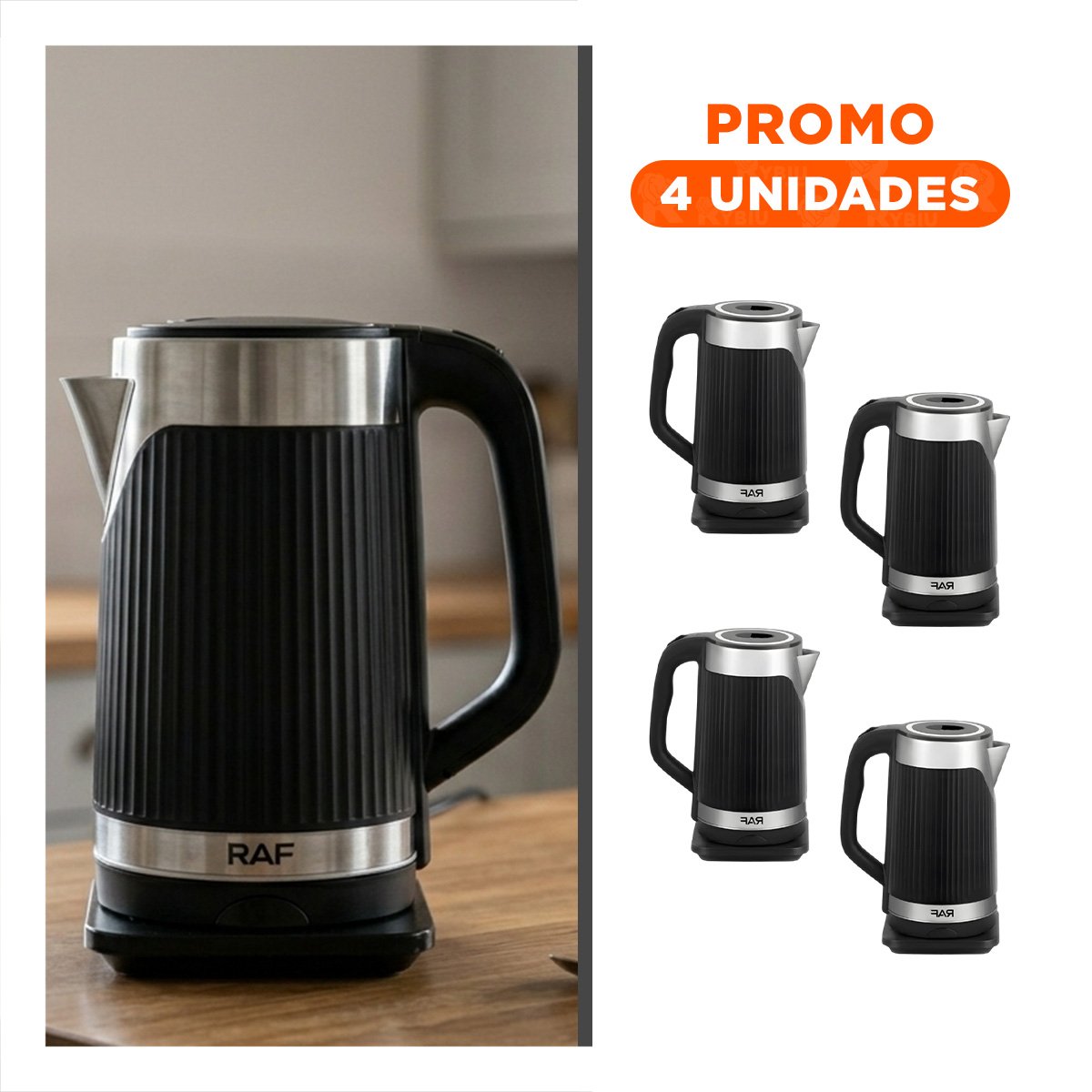 PACK4 DISPOSITIVO TURCO 500ML DE PLASTICO Y ACERO INOXIDABLE VERDE PARA USO Y+REGALO STICKER - 1