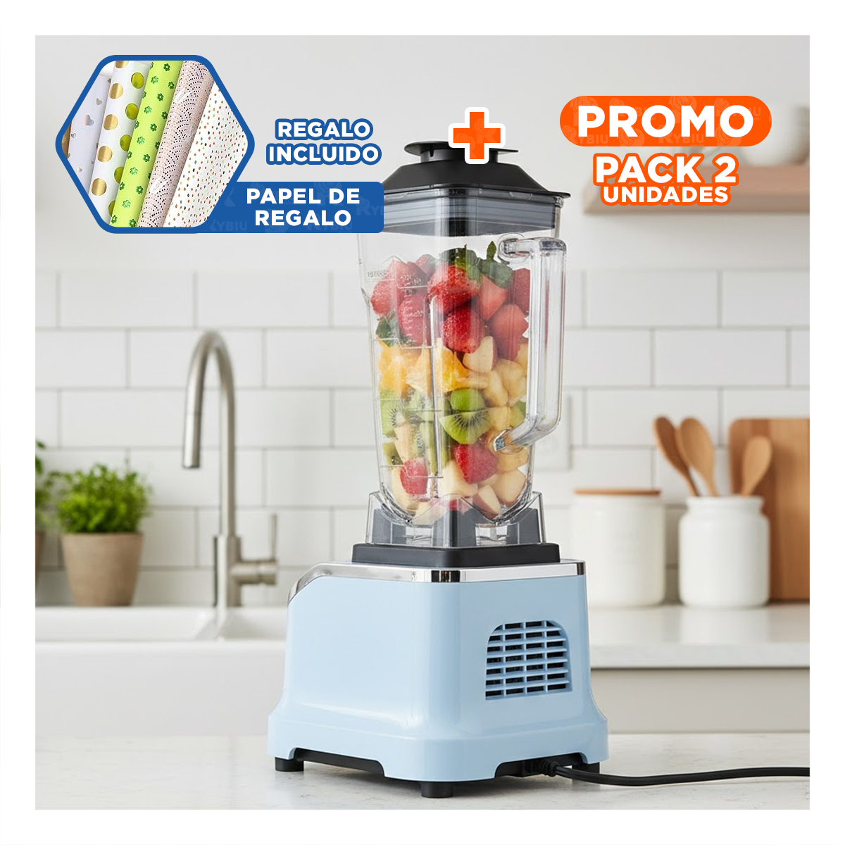 PACK2 EQUIPO DE ACERO INOXIDABLE 500ML TURCO VERDE Y PLASTICO PARA LA GENTE Y+PAPEL REGALO - 1
