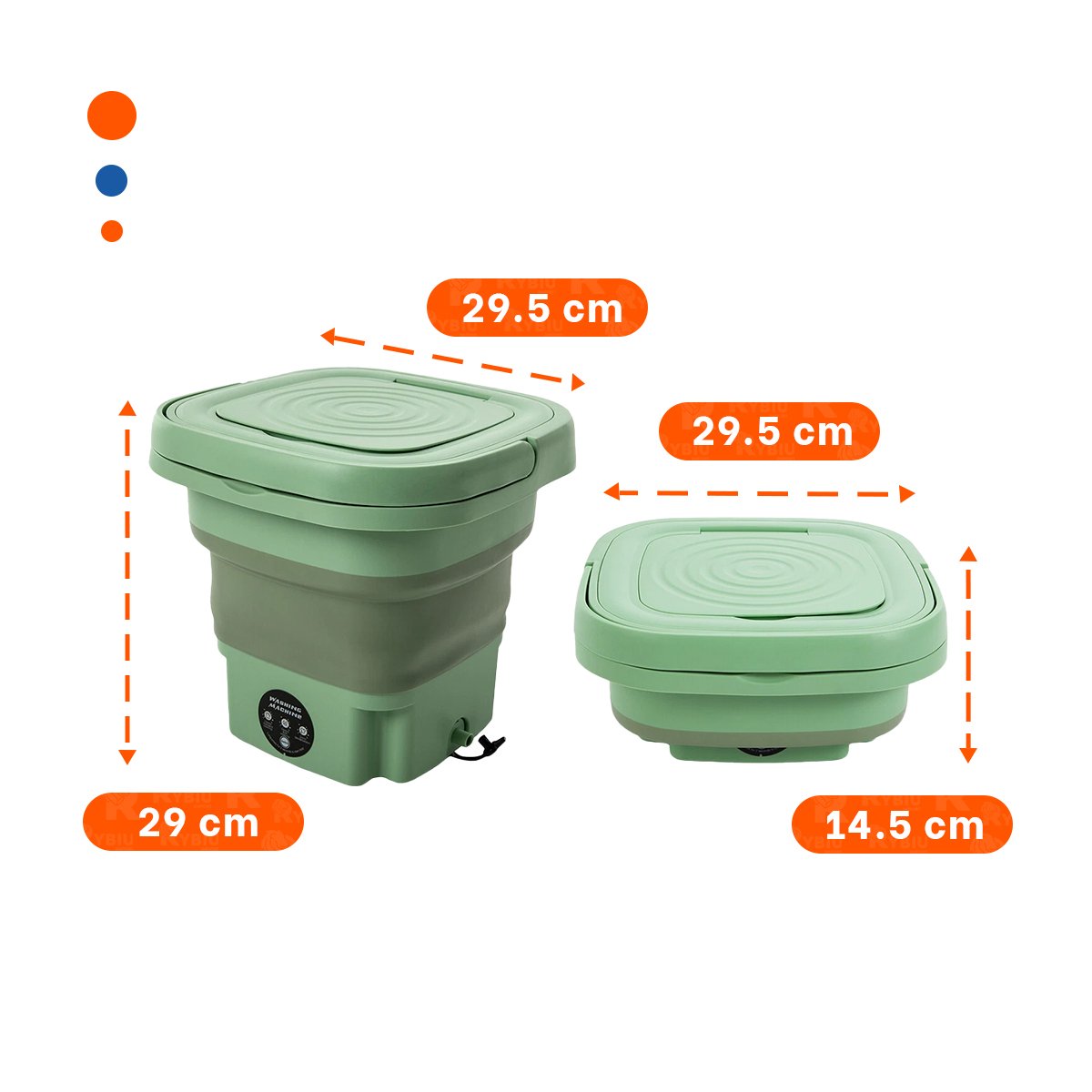 APARATO 500ML VERDE TURCO DE ACERO INOXIDABLE Y PLASTICO PARA DISFRUTAR Y+POST IT - 4