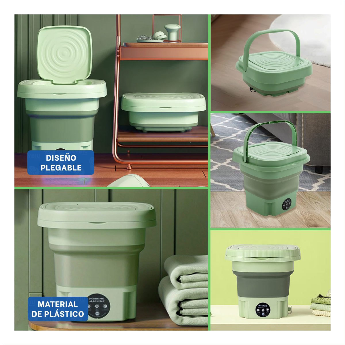 APARATO 500ML VERDE TURCO DE ACERO INOXIDABLE Y PLASTICO PARA DISFRUTAR Y+POST IT - 5
