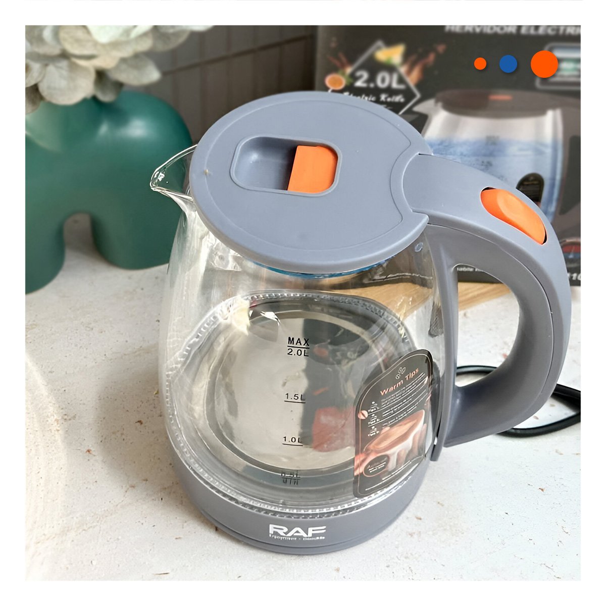APARATO 500ML VERDE TURCO DE ACERO INOXIDABLE Y PLASTICO PARA DISFRUTAR Y+POST IT - 2