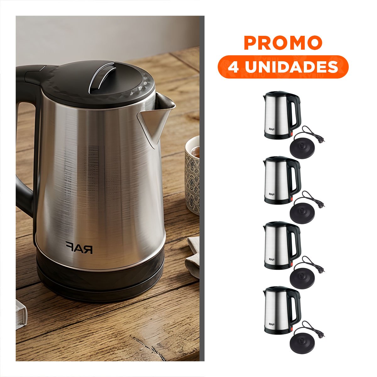 PACK4 DISPOSITIVO TURCO 500ML DE PLASTICO Y ACERO INOXIDABLE VERDE PARA USO Y+REGALO STICKER - 1