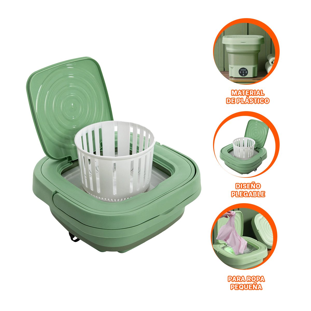 DISPOSITIVO DE ACERO INOXIDABLE TURCO 500ML VERDE Y PLASTICO DE CALIDAD - 3