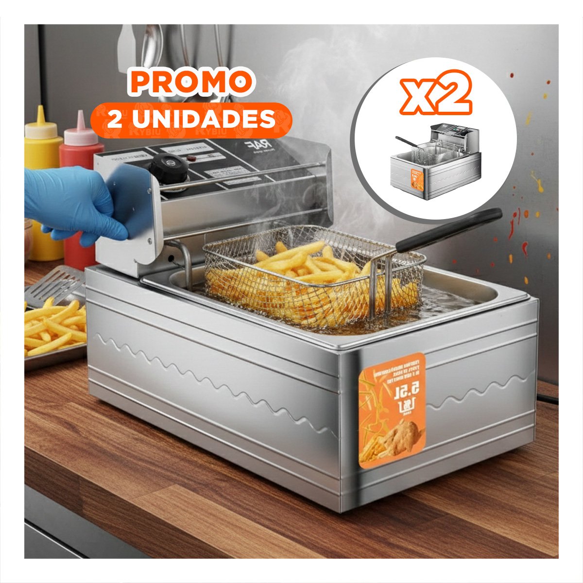 PACK2 ACCESORIO DE PLASTICO Y ACERO INOXIDABLE 500ML VERDE TURCO PARA BARRA Y+REGALO STICKER - 1