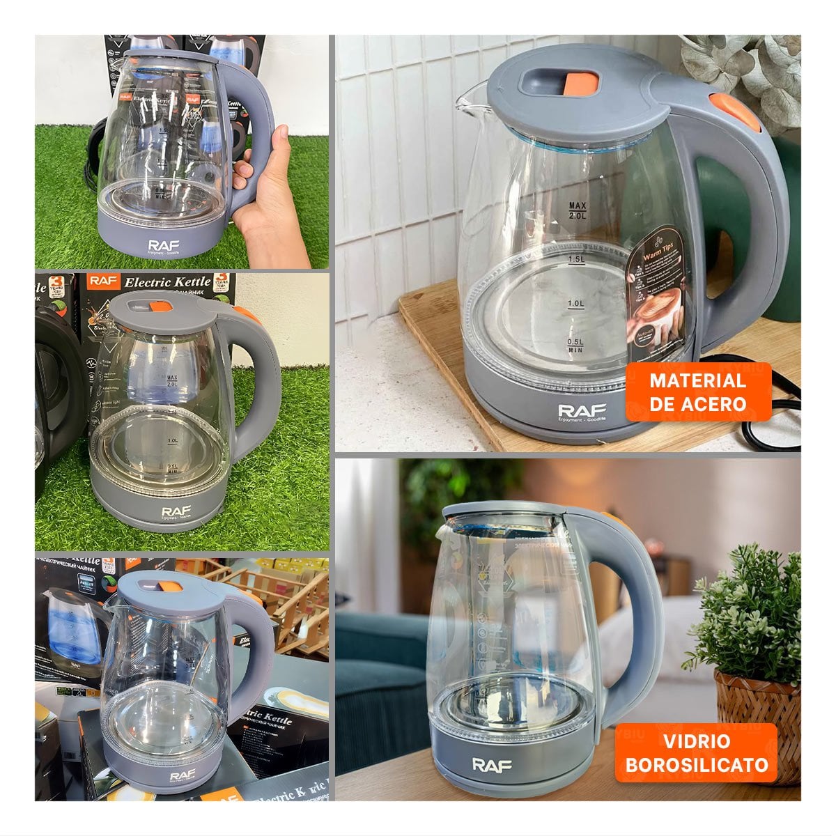 MAQUINA TURCA DE PLASTICO Y ACERO INOXIDABLE 500ML VERDE PARA COMPARTIR Y+LIGAS REGALO - 5