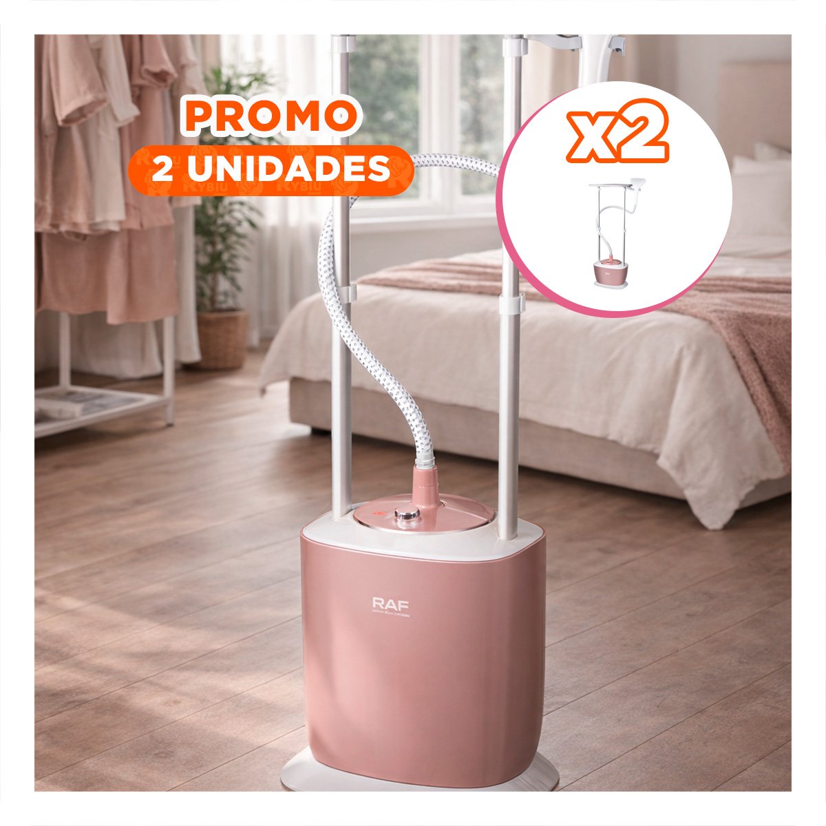 PACK2 ACCESORIO DE PLASTICO Y ACERO INOXIDABLE 500ML VERDE TURCO PARA BARRA Y+REGALO STICKER - 1