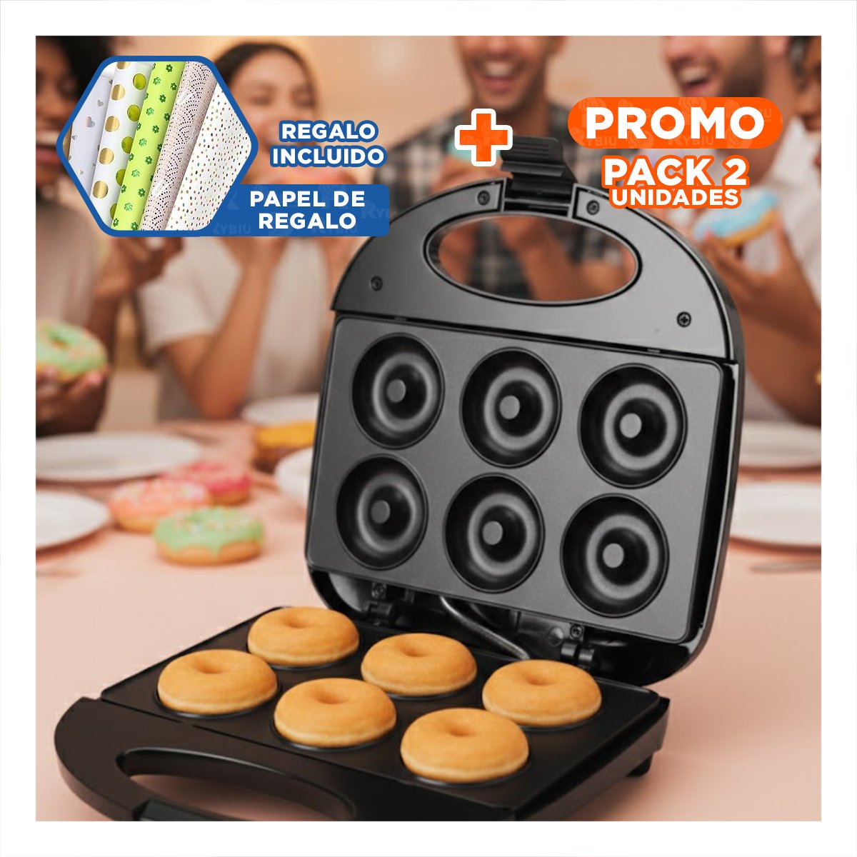 PACK2 EQUIPO DE ACERO INOXIDABLE 500ML TURCO VERDE Y PLASTICO PARA LA GENTE Y+PAPEL REGALO - 1