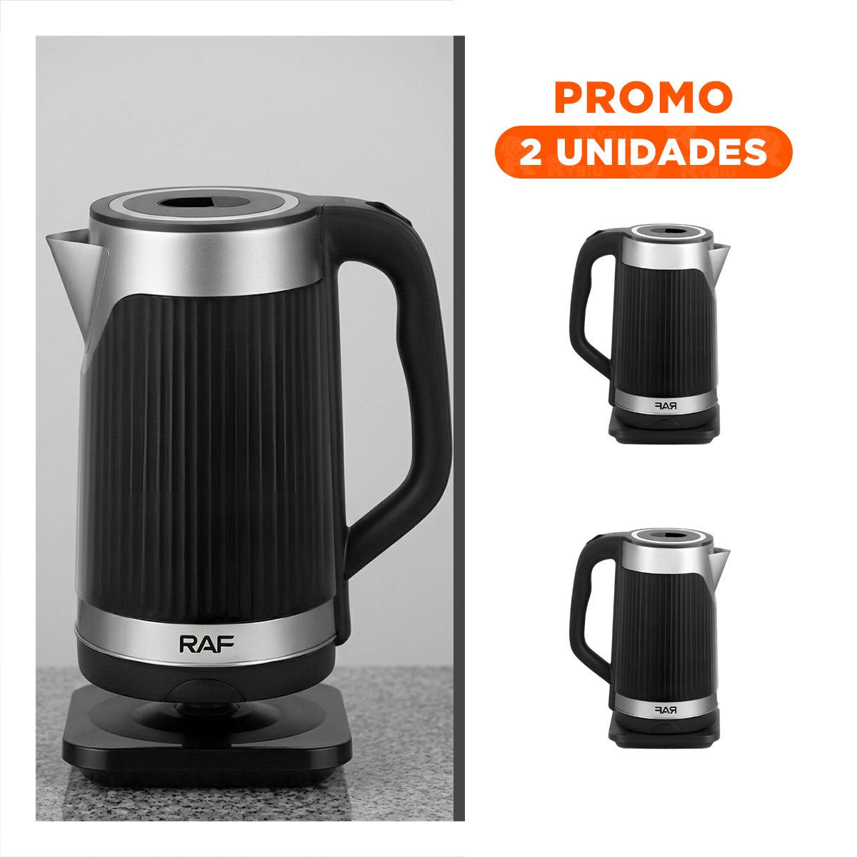 PACK2 DISPOSITIVO PARA CAFE TURCO VERDE 500ML EN PLASTICO Y ACERO INOXIDABLE - 1